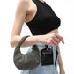 Super Rhinestone Sier Fashion Dinner Wedding Handbags