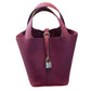 Women's Home Vegetable Basket Hand First Layer Cowhide Bags