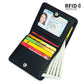 Mini Folding Simple Genuine Leather Female Ladies Wallets