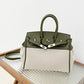 Women's High-grade Fashion Stitching Canvas Commuter Portable Bags