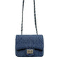 Women's Flip Chain Diamond Pattern Advanced Embroidery Thread Crossbody Bags