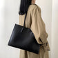 Women's High Sense Design Genuine Leather Commuting Handbags