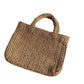 French Handmade Knitted Hand Portable Beach Handbags