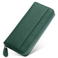 Women's & Men's & Genuine Leather Credit Long Clutch Purses