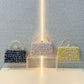 Women's Banquet Portable High-grade Full Diamond Shiny Handbags