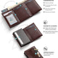 Men's Cool Metal Swiping Aluminum Alloy Card Holder