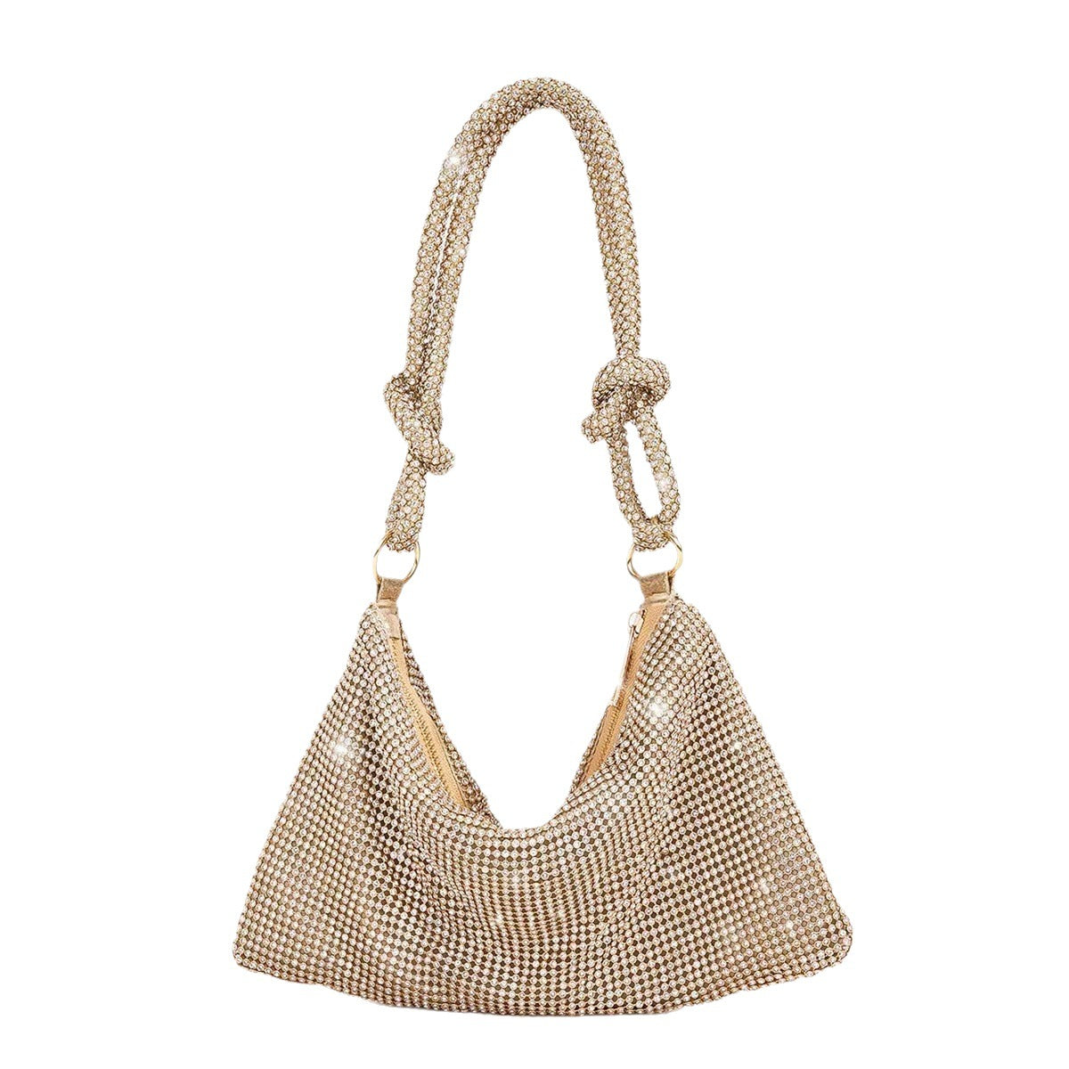 Women's Diamond Banquet Dinner Rhinestone Underarm Hand Shoulder Bags