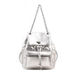 Women's Diamond Check Chain Fashion Portable Texture Backpacks