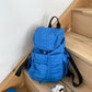 High-grade Flip Magnetic Snap Niche Pleated Backpacks