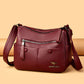 Women's Mother Simple Versatile Large Capacity Soft Crossbody Bags
