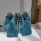 Women's Live Selection Fashion Rhinestone Over Diamond Shoulder Bags