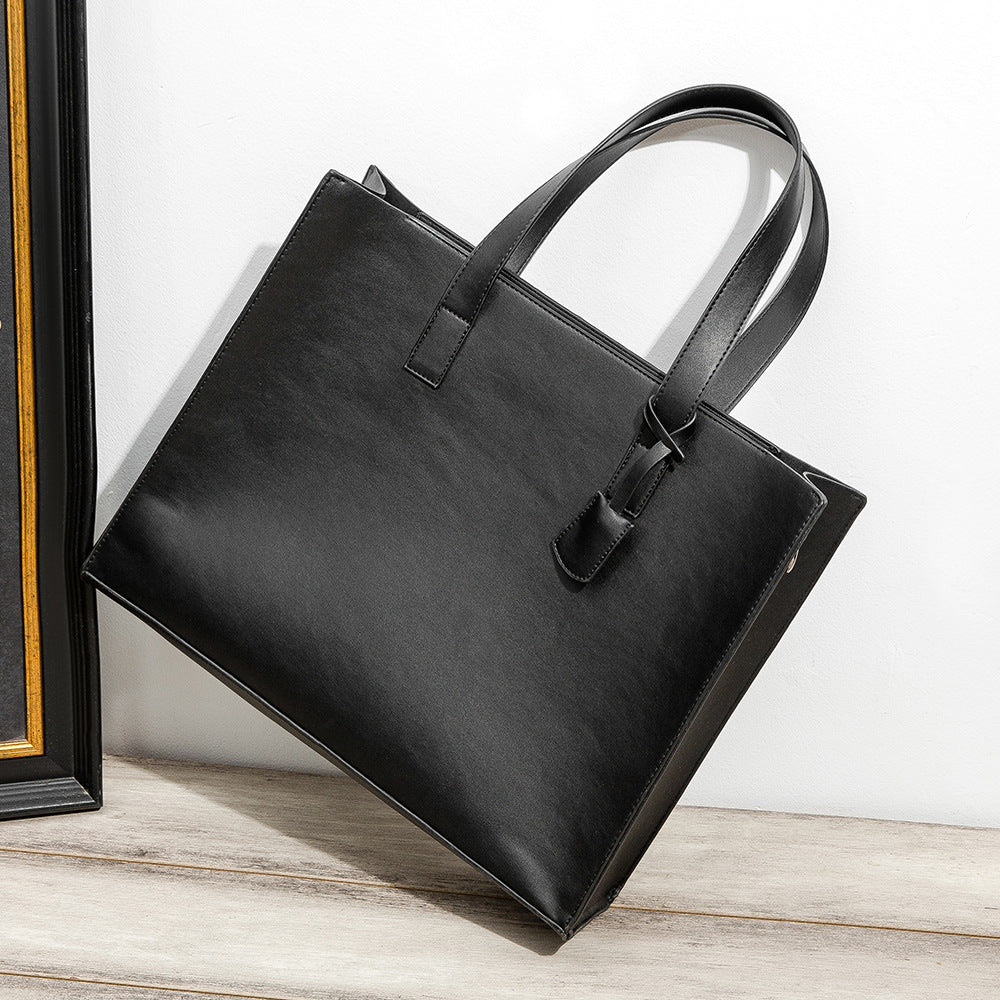 Men's Korean One Business Trip Computer Retro Men's Handbags