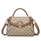Classy Women's Fashion Color Contrast Printed Shoulder Bags