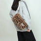 Furry Female Hot Retro Leopard Print Bags