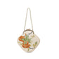 Persimmon Cheng Embroidered Ancient Style Cheongsam Banquet Handle