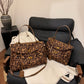 Texture Suede Large Capacity Commuter Fashion Shoulder Bags