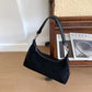 Women's Suede Autumn Niche Style Underarm Minimalist Shoulder Bags