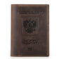 Angel Retro Crazy Horse Leather Swiping Men's Wallets