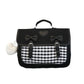 Fresh Lolita Style Chessboard Plaid Bow Backpacks