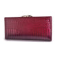 Women's Leather Fashion Clutch Large Capacity Mobile Ladies Wallets