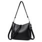 Women's Short Strap Tassel Solid Color Commute Shoulder Bags