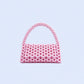 Women's Hand-woven Acrylic Beaded Retro Fairy Triangle Handbags