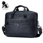Men's Large Capacity Genuine Retro Top Layer Men's Briefcases