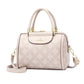 Women's Embossed Boston Fashion Large Capacity Portable Crossbody Bags