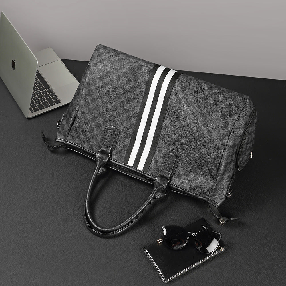 Women's & Men's & Large Capacity Short Business Trip Men's Handbags