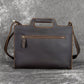 Men's Crazy Horse Leather Portable Horizontal Retro Men's Shoulder Bags