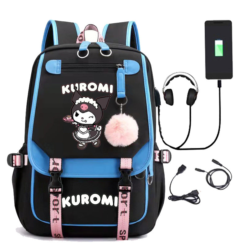 Junior High Boys Primary Large Capacity Middle School Students' Schoolbags