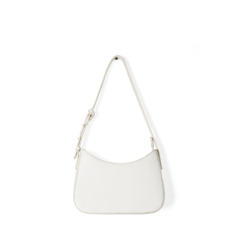 Women's Korean Niche Design Minimalist Texture Underarm Simple Handbags