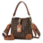 Women's Large Capacity Vintage Print Fashion Bucket Bags