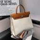 Women's Korean Style Large Capacity Contrast Color Bags