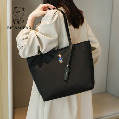 Source Commuter Large Capacity Totes Simple Embroidered Tote Bags