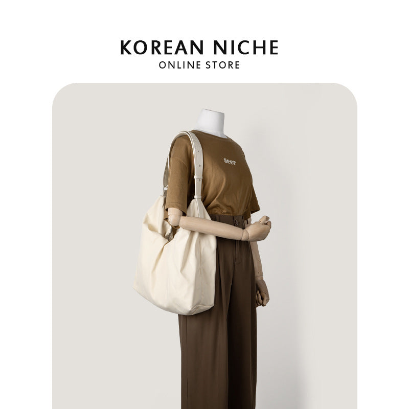 Women's Design Korean Simple Lightweight Durable Canvas Cross Shoulder Bags