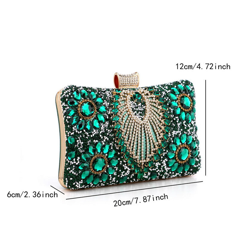 With Diamond Dinner Banquet Rhinestone Dress Accessories