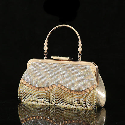 Women's Banquet Tassel Trend Dinner Fashion Wedding Evening Bags