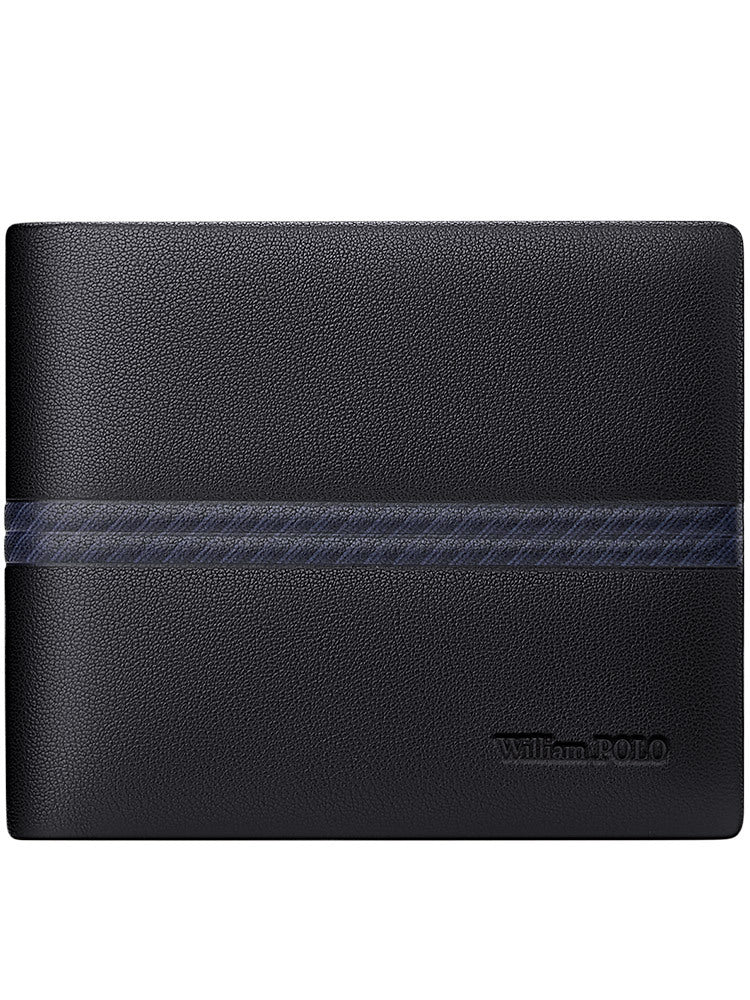 Men's Paul High-grade Short Genuine Leather Cowhide Men's Wallets