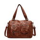 Women's Leather Commuter Vintage Large Capacity Totes Handbags