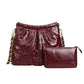 Women's Mother Chain Large Capacity Garbage Minority Tote Bags