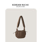 Women's Cloud Large Capacity Design Cotton Clothing Crossbody Bags