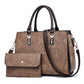 Women's Fashionable Printed Mother Portable Large Capacity Handbags
