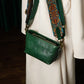 Women's Leather First Layer Cowhide Wide Strap Shoulder Bags
