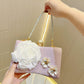 Delicate Pearl Flower Dinner Niche Clutch Evening Bags