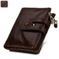Man Swiping First Layer Cowhide Crazy Men's Wallets
