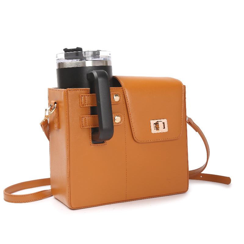 Strap Water Cup Protective Cover Large Crossbody Bags