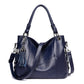Women's Large Polyester Retro Fashion Stitching Tassel Shoulder Bags