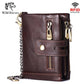 Men's Swiping Vertical Top Layer Oil Wax Men's Wallets