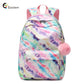 Korean Style Large Capacity Campus Leisure Backpacks